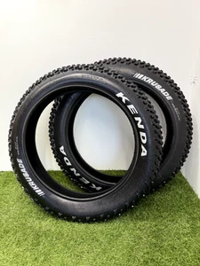 Paar Kenda Krusade Fat Tyre Reifen 20" x 4,0" Fahrradreifen Beachbike MTB Bike - Bild 1 von 4