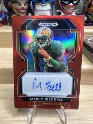 52/199 Markquese Bell Red Auto 2022 Prizm Draft Picks - Image 1 of 4