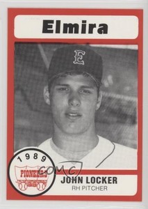 1989 Bill Pucko Elmira Pioneers John Locker #29