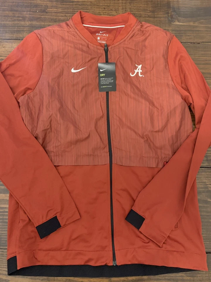 Nike Alabama Crimson Tide Dry Elite on Field Windbreaker Men's Large Cq5093 698