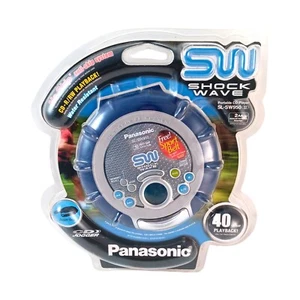 Panasonic Shockwave Portable CD Player Blue/White (SL-SW950P-A) SEALED NOS - Picture 1 of 2