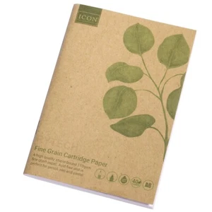 A6 Drawing Book 110gsm Fine Grain Cartridge Paper 40 Sheets Sketching Art 39385 - Picture 1 of 3