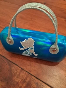 Justice Girls Sunglass Case Blue Mermaid NWOT RARE - Picture 1 of 7