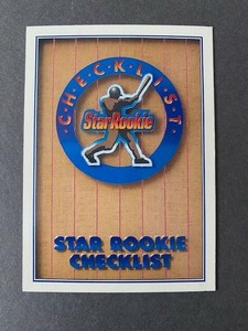 1990 Upper Deck Star Rookie Checklist #1 MINT