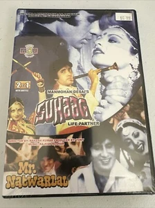 Suhaag (1979) / Mr. Natwarlal. Shashi Kapoor, Amitabh Bachchan (DVD) NEW SEALED - Imagen 1 de 2