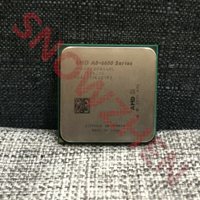 AMD A8-6600K CPU Quad core 4M 3.9 GHz AD660KWOA44HL 100W Socket FM2 Processors - Image 1 of 3