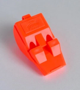 Acme Tornado Model T2000 Pealess Whistle Day Glow Orange - Picture 1 of 4