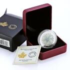 Kanada 20 dolarów Święta Szmaragdowy Kryształ Odporna na płatki śniegu srebrna moneta 2017