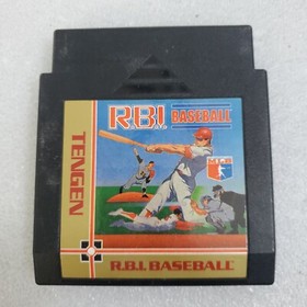 R.B.I. Baseball: Tengen (Nintendo NES, 1988) Tested Works Well RBI Baseball