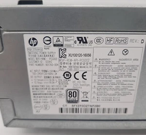 GENUINE 250W HP Power Supply 901760-004 ProDesk 400 600 G3 MT - Afbeelding 1 van 2