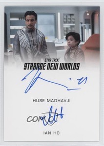 2023 Star Trek Strange New Worlds Season 1 Huse Madhavji Ian Ho Dual Auto 9pa