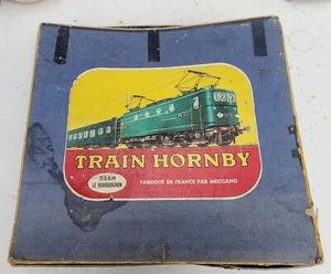 Train Meccano Hornby Ancien Boite d origine complet 1940 - Imagen 1 de 6