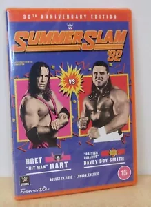 WWE/WWF - Summerslam 1992 DVD - Brand New (British Bulldog/Bret Hart) - Picture 1 of 3