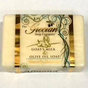 Jabón de leche y aceite de oliva Grecian Soap Company 5 oz. - Almendra - Imagen 1 de 1