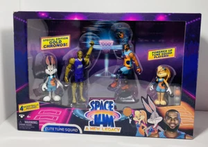 Space Jam: A New Legacy Elite Tune Squad Action Figure 4-Pack W/ Gold Chronos ๐ - Picture 1 of 2