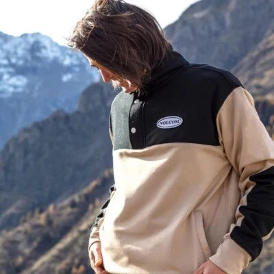 🔥Volcom She Crew Fleece Sweatshirt Pullover Jacket ⛷️~small - Image 1 of 4