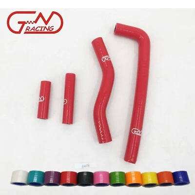 Fit Yamaha WR250F 2001-2006 / YZF250 YZ250F 2001-2005 Silicone Radiator Hose Kit - Image 1 of 4