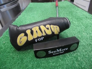 SEEMORE GIANT FGP PUTTER GOLF CLUB STEEL RH 37" - Picture 1 of 14