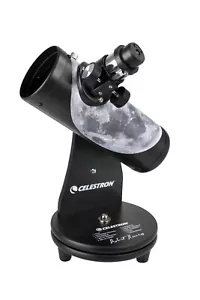 Celestron FirstScope Signature Series Moon by Robert Reeves Telescope - Picture 1 of 3