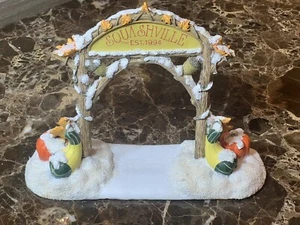 F & F Charming Tails ~ SQUASHVILLE - Arch Accessory Village Sign Dean Griff-1994 - Picture 1 of 11