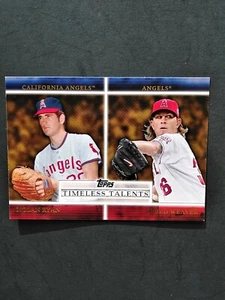 2012 Topps Timeless Talents #TT14 Nolan Ryan Jered Weaver - - Picture 1 of 6