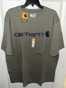 Carhartt Loose Fit Heavyweight Logo Graphic T-Shirt Men’s Large New w Tags - Picture 1 of 6