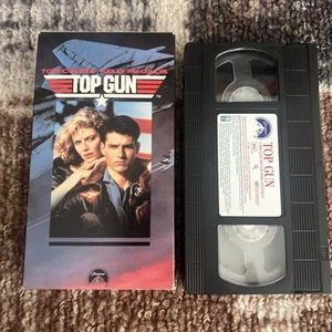 Top Gun 1986 Paramount VHS Val Kilmor Tom Cruise Buy 2 get 1 Free - Picture 1 of 2