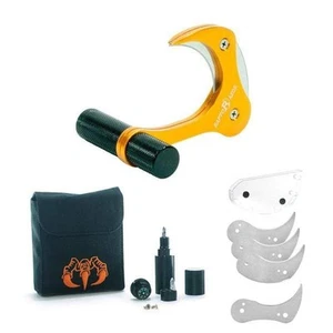 Raptorazor Aluminum Big Game Skinner Game Processing Knife (Rugged Gold) - Picture 1 of 2