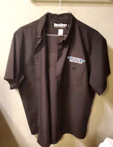 NUEVO SIN ETIQUETAS Throttle Threads Drag Specialties Shop Camisa Negra Hombre Extra Grande Nueva - Imagen 1 de 3