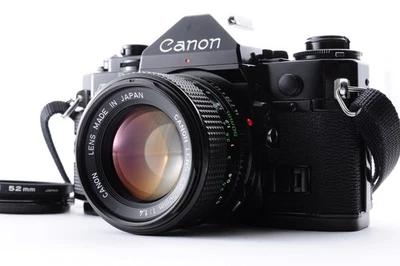 Canon A-1 / Lens New FD 50mm f/1.4 Excellent+5 SLR Film Y3094 - Image 1 of 4