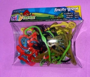 Angry Birds Silly Bandz Shaped Rubber Bands Bracelets 24Pack New - Picture 1 of 2