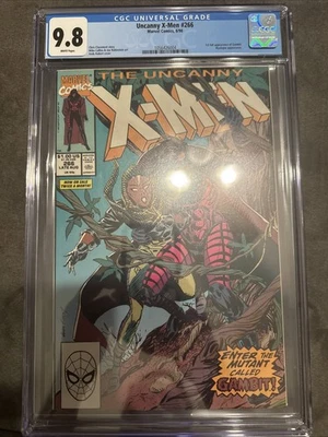 Páginas blancas primer gambito CGC 9,8 Uncanny X-Men 266 Foto 1 de 3