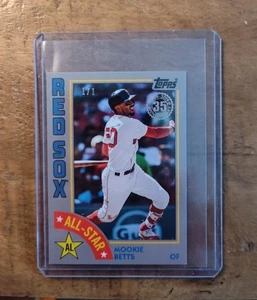2019 Topps Mookie Betts Platinum 1/1 #84AS-MB 1984 Retro AS One of One ⭐🔥 - Picture 1 of 3