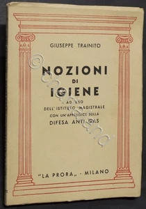 G. Trainito - Nozioni di igiene - ed. 1936 - Picture 1 of 3