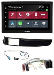 Blaupunkt DAB Bluetooth USB MP3 2DIN Autoradio für Alfa Giulietta schwarz glänze - Bild 1 von 10