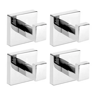 4 Pack Towel Hooks Hand Towel Holder for Bathroom Wall Livingroom Bedroom Kit... - Picture 1 of 7