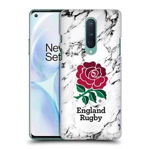 OFFICIAL ENGLAND RUGBY UNION MARBLE BACK CASE FOR OPPO PHONES - Picture 1 of 10