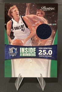 Prestige 2010-11 - Inside The Numbers #7 Dirk Nowitzki Relic 217/249 - Imagen 1 de 3