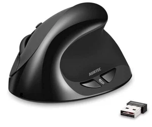 Wireless Optical Vertical Mouse with USB receiver - Picture 1 of 7