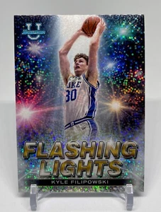 Kyle Filipowski 2022-23 Bowman U Best Flashing Lights SPECKLE REFRACTOR Duke - Picture 1 of 2