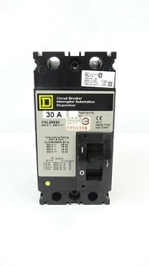 Square D FAL2630 30A 2-Pole Circuit Breaker  - Picture 1 of 5
