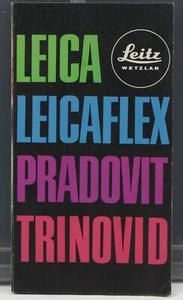Leica Leicaflex Pradovit Trinovid Dépliant / Brochure 1969 Français 12 pages - Picture 1 of 3