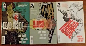 Lot of 3 comics Dead Inside #1-3 Dark Horse murder in prison crime detective VF - Picture 1 of 2