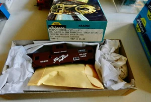 ATHEARN #2246-2💥FRISCO SL-SF BOXCAR ROSSO NERO TETTO AMPIA VISIONE🌟CABOOSE #1285 - Foto 1 di 2