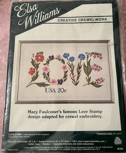 Kit ricamo crewel Elsa Williams - Foto 1 di 2