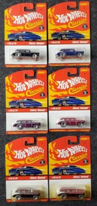 Hot Wheels Classics Series 1 #16 Chevy Nomad Lot of 6 - Picture 1 of 11