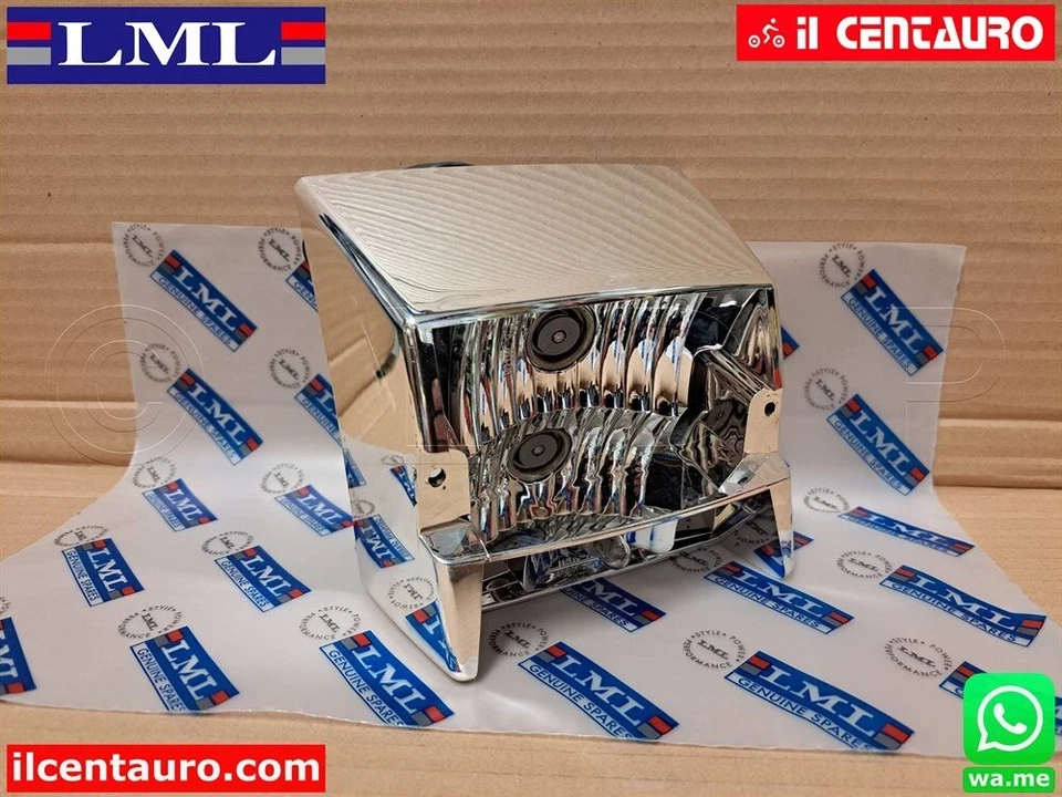 SF284-0185/2 BASE FANALINO POSTERIORE CROMATO LML STAR 125 151 Automatic 200 4T - Immagine 1 di 4