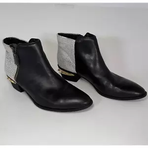 Circus by Sam Edelman Holt Damen-Stiefeletten Spikes schwarzes Leder Größe 8 - Bild 1 von 9