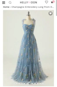 formal dresses for women blue prom - Picture 1 of 2