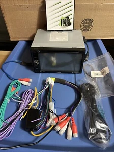 Clarion NX409 Multimedia GPS CD DVD Bluetooth Sirus XM w/ wiring - Picture 1 of 11